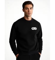 KONSOL UNİSEX SWEATSHİRT (Siyah)