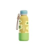 VAGONLİFE ÇELİK PİPETLİ KULLANIM İP EL ASKILI MATARA/TERMOS  VGN1105 550ML  - SARI