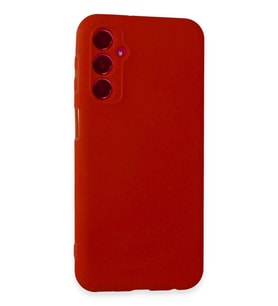 Newface Samsung Galaxy M34 5G Kılıf First Silikon - Kırmızı