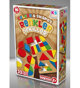 KS Games Renkler ve Şekiller Okul Öncesi Eğitici Oyun