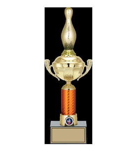 ODAK KUPA - Figürlü Kupalar - Bowling / Pin Figürlü Kupalar FG-056 C - 41 cm