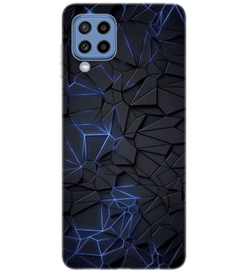 Samsung Galaxy A22 (SM-A225F) Uyumlu Kılıf Desen Baskı Silikon Karmaşık Design STK:1874