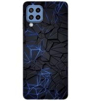 Samsung Galaxy A22 (SM-A225F) Uyumlu Kılıf Desen Baskı Silikon Karmaşık Design STK:1874