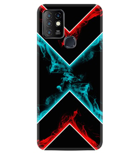 INFINIX Hot 10 Kılıf Silikon Desen Smoke 1728