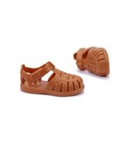 İgor S10271-215 TOBBY SOLID Unisex Çocuk Sandalet Caramel 20-29 (Turuncu)