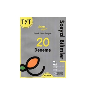 Endemik Yayınları Tyt Sosyal Bilimler 20'Li Deneme Sınavı