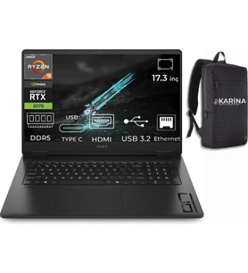 HP Omen 17-DB1003NT Ryzen Aı 9 365 C67G1EA-K22 96GB 4tb+4tb RTX5070 8gb Freedos 17.3" Full Hd Gaming Laptop
