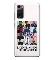 Samsung Galaxy S20 FE Uyumlu Lionel Messi Tasarımlı Şeffaf Telefon Kılıfı