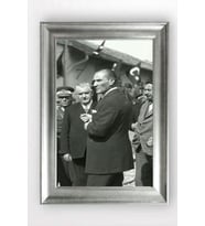 Gümüş Çerçeveli Atatürk Tablo cv826