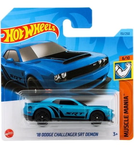 Hot Wheels Tekli Arabalar '18 Dodge Challenger Srt Demon Hkj54 (Çok Renkli)