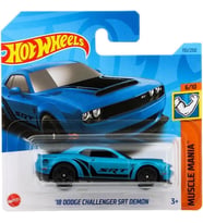 Hot Wheels Tekli Arabalar '18 Dodge Challenger Srt Demon Hkj54 (Çok Renkli)