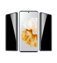 Galaxy S23 Ultra Zore Kolay Uygulama Aparatlı Privacy Easy Body Hayalet Ekran Koruyucu (Siyah)