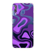 Samsung Galaxy M30  Kamera Korumalı Kapak Renkli Desen Tasarımlı  Şeffaf  Kılıf