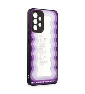 Samsung Galaxy A52 Kılıf Mirror Desenli Kapak - Mirror - 5