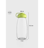 Renga Milky Kids 250 ml Cam Şişe 181011 Fuşya (Yeşil)