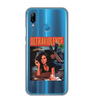 Huawei P20 Lite Uyumlu Lana Del Rey Ultraviolence Desenli Şeffaf Telefon Kılıfı