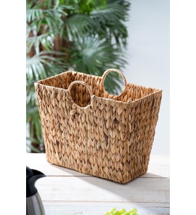 Wicker Hasır Sepet - 38 cm