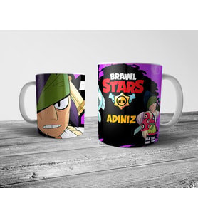 Pixxa Brawl Stars Kenji Kişiye Özel İsimli Kupa Bardak