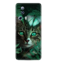 Xiaomi Mi 13 Lite Kılıf Resimli Desenli Baskılı Silikon Blue Butterflys 1350