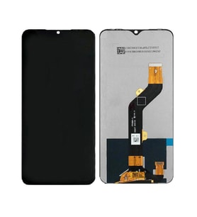 Infinix Hot 10T ile Uyumlu Lcd Ekran Dokunmatik X689 (Siyah)
