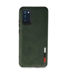 Galaxy A03s Kılıf Loop Deri  - Yeşil
