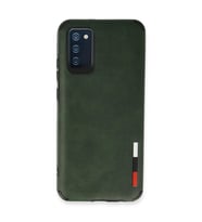 Galaxy A03s Kılıf Loop Deri  - Yeşil