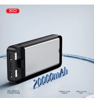 PB313 20000 mAh Taşınabilir Powerbank Çift USB-A Çıkışlı ve Type-C Girişli İnce Harici Batarya, Kompakt Şarj Cihazı - Beyaz