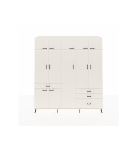 Hyperion Gardrop 11 Raflı 4 Çekmeceli 2 Askılı 220x44x243 Aytaşı-Aytaşı/Aytaşı