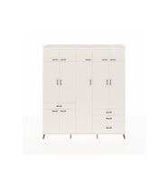 Hyperion Gardrop 11 Raflı 4 Çekmeceli 2 Askılı 220x44x243 Aytaşı-Aytaşı/Aytaşı