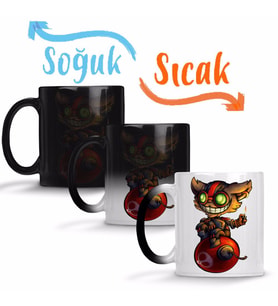Ziggs Smile Sihirli Kupa Bardak Porselen