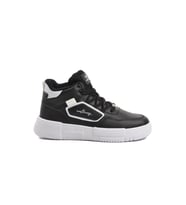 Walkway Nefertiti Siyah-Beyaz Unisex Hi Sneaker (Siyah - Beyaz)
