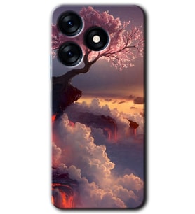 Tecno Spark 10 Pro Kılıf HD Desen Baskılı Kılıf - Uçurumdaki Hayat