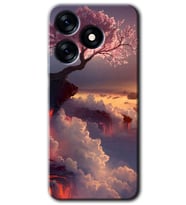 Tecno Spark 10 Pro Kılıf HD Desen Baskılı Kılıf - Uçurumdaki Hayat