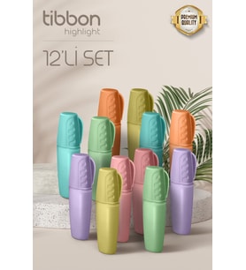 Tibbon Highlight Fosforlu Kalem 12 Li Set