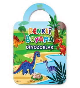 Renkli Boyama Dinozorlar