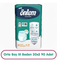 Önlem Emici Külot M Beden 30x3 90 Adet