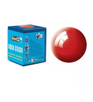 Revell Su Bazlı Maket Boyası 20 ml Fiery Red Gloss 36131
