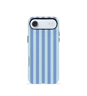 iPhone 17 Air Vorian Çift Katmanlı MagSafe Kılıf Blue Gelato Stripe