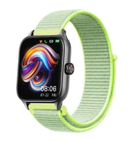 Huawei Watch GT 3 42mm Uyumlu Kordon Hasır Örgü Cırt Cırtlı Terletmeyen Zore KRD-03 Kumaş Kayış