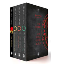 The Hobbit And The Lord Of The Rings Boxed Set (4 Kitap) (Krem)