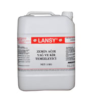 LANSY ZEMİN AĞIR YAĞ VE KİR TEMİZLEYİCİ MANUEL KULLANIM 5 KG (Beyaz - Beyaz)