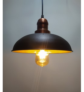 MYLİGHTS RETRO RUSTİK VİNTAGE METAL SARKIT AVİZELER (Siyah)