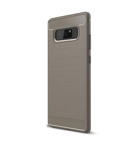 Galaxy Note 8 ile Uyumlu Kılıf Room Silikon Gri