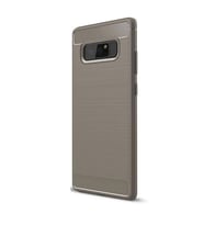 Galaxy Note 8 ile Uyumlu Kılıf Room Silikon Gri