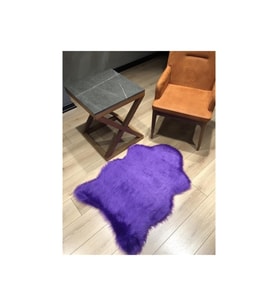 DOĞUŞ PELUŞ HALI APOST TEK KAFA MOR POST HALI 150X200 CM