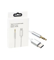 Type-C To Aux Kulaklık Çevirici Dönüştürücü 3.5 Mm Jack Girişli