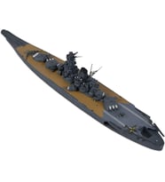 1/700 Japanese Battleship Musashi Plastik Savaş Gemisi Maket Kiti