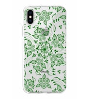 Apple iPhone XS Uyumlu Kapak Nostalji Desen Tasarımlı Şeffaf Silikon Kılıf