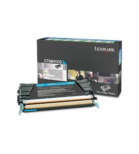 Lexmark C736-C736H1CG Mavi Toner Yüksek Kapasiteli