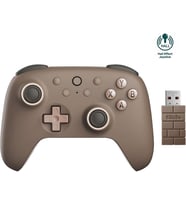 Ultimate 2C Wireless Controller for Windows PC and Android, with 1000Hz Polling Rate, Hall Effect Joysticks and Hall Triggers, and Remappable L4/R4 Bumpers, Turbo Function (Brownie)